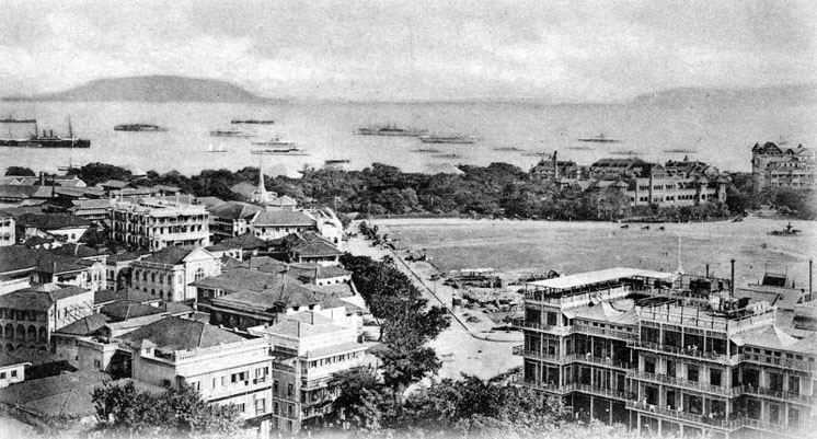 Bombay harbour view circa 1900